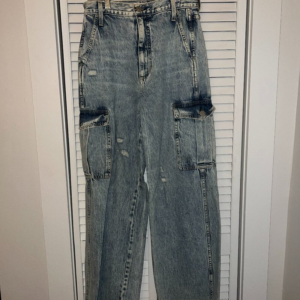 AMO Denim Cargo Jeans